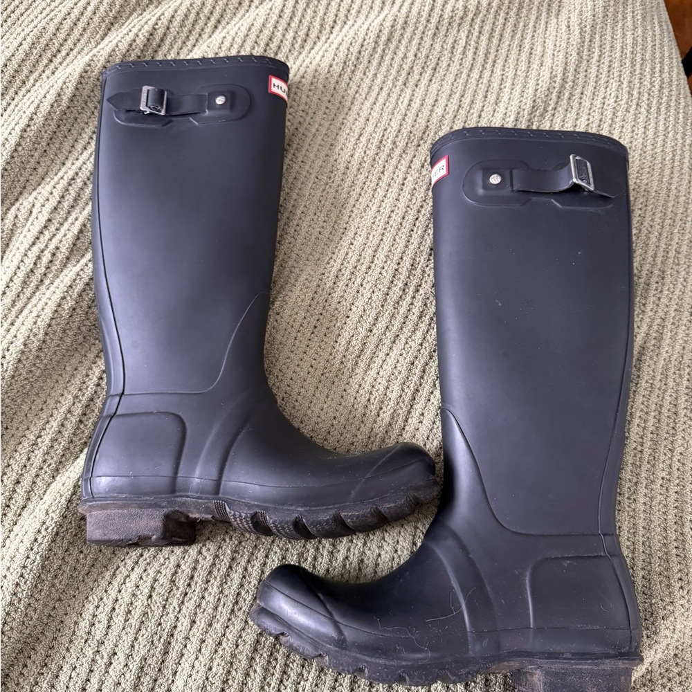 Hunter Classic Black Waterproof Boots